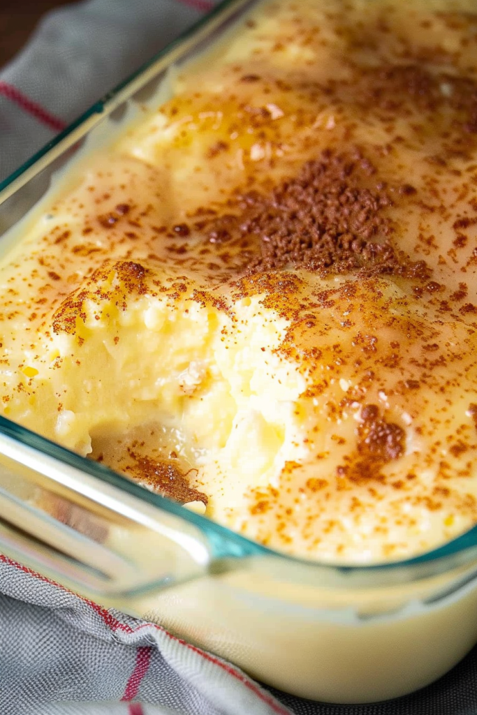 Simple Amish Baked Custard