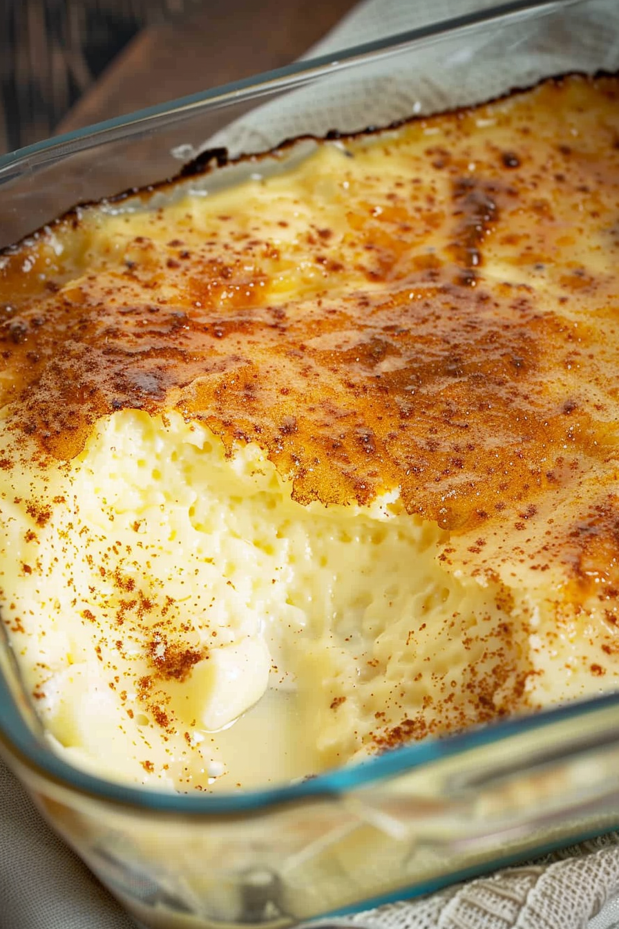 Simple Amish Baked Custard