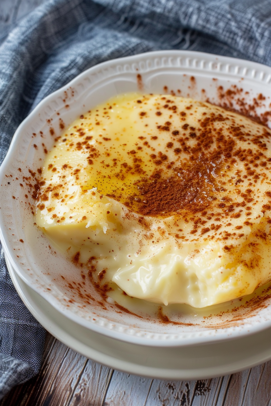 Simple Amish Baked Custard