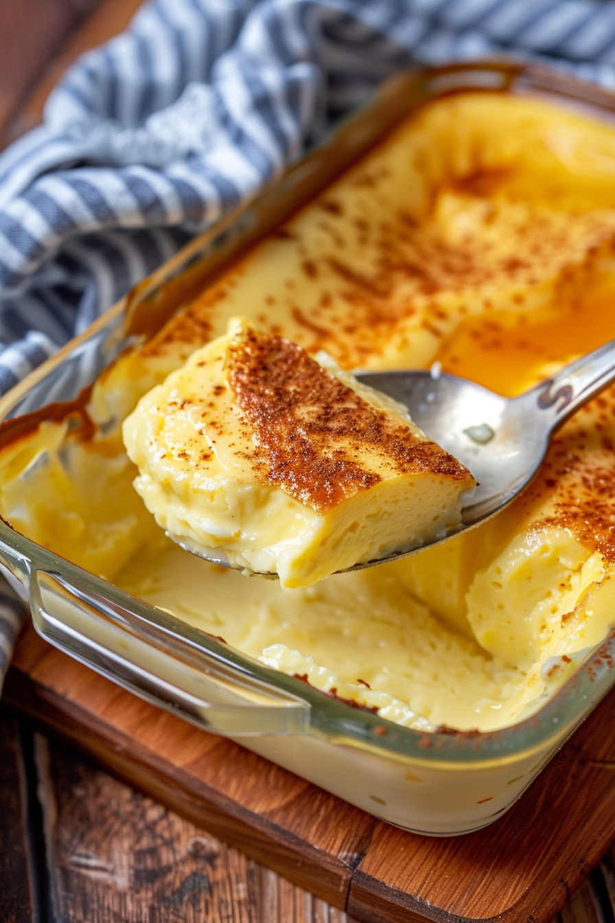 Simple Amish Baked Custard