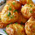 Cheesy Corn Crab Puff Appetizers