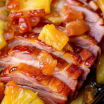 Sweet Pineapple Glazed Ham