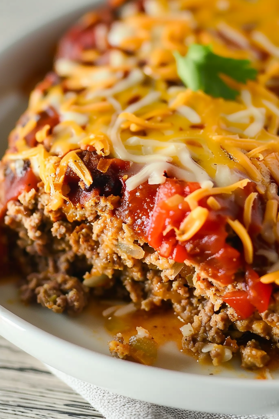 Mexican-Inspired Taco Meatloaf