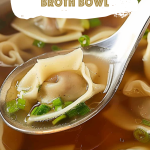 Traditional Wonton Broth Bowl