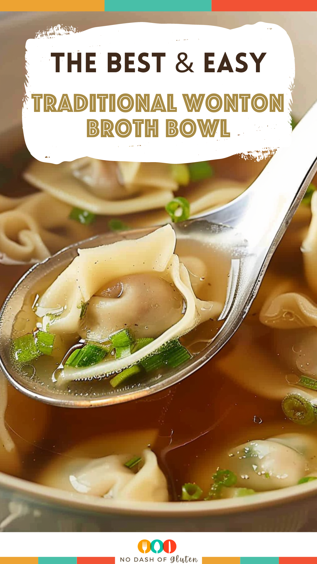 Traditional Wonton Broth Bowl