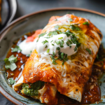 Saucy Enchilada-Style Wet Burritos