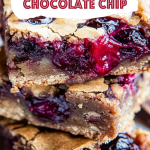 Baked Cherry and Chocolate Chip