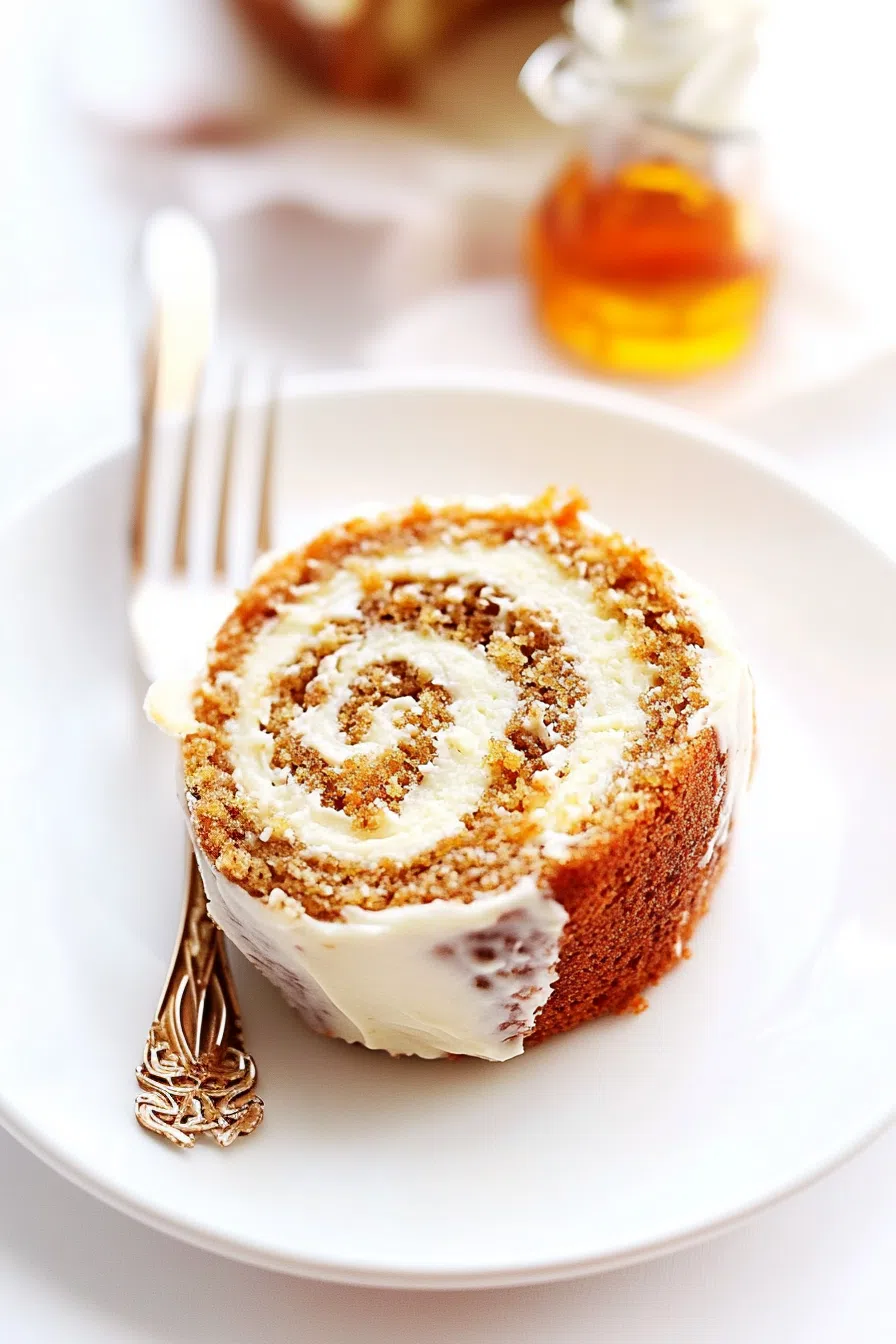 Easy Carrot Cake Roll