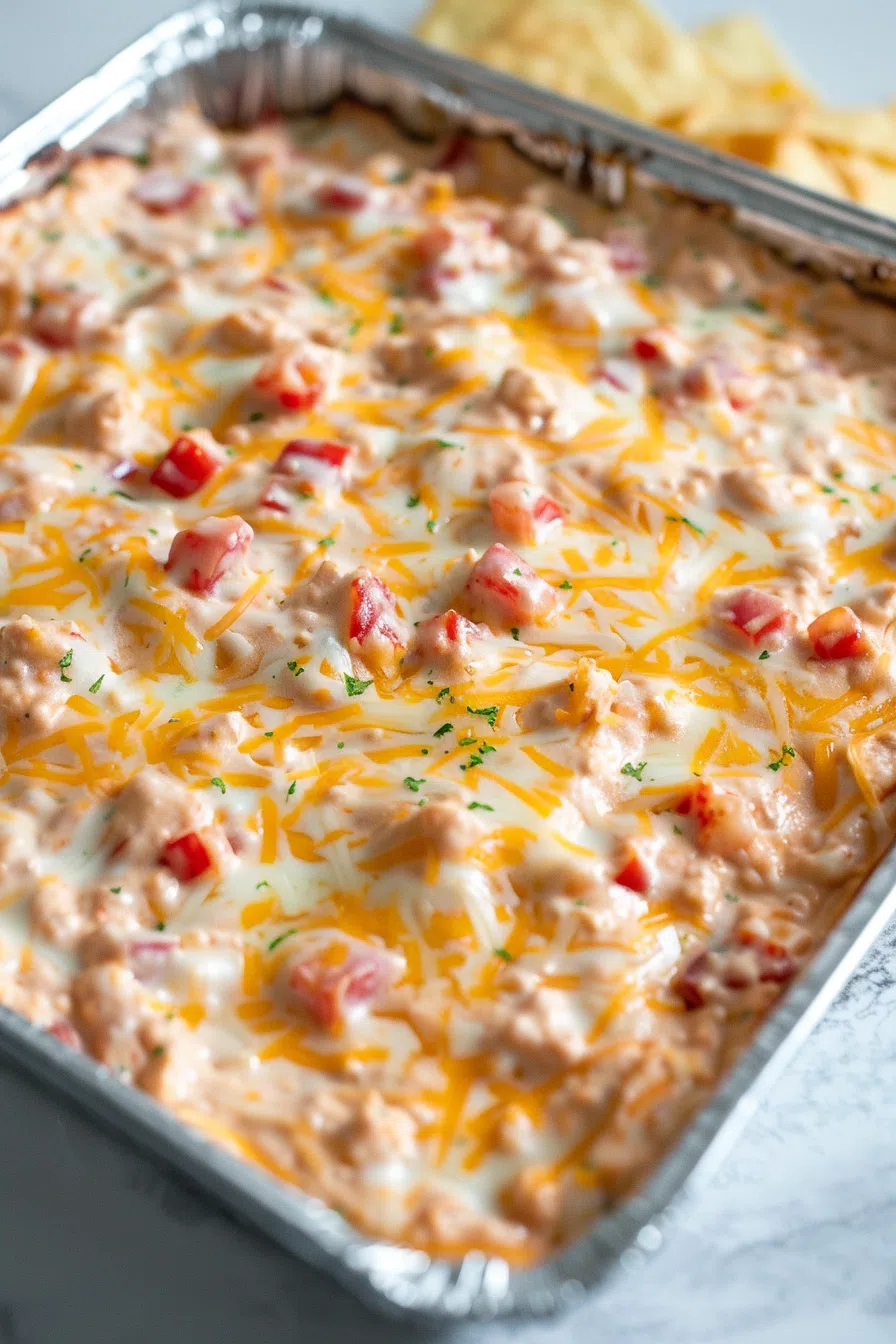 Cheesy Baked Pimento Dip