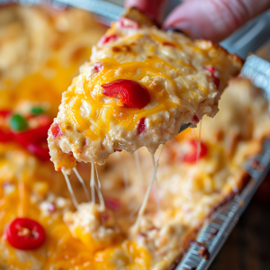 Cheesy Baked Pimento Dip