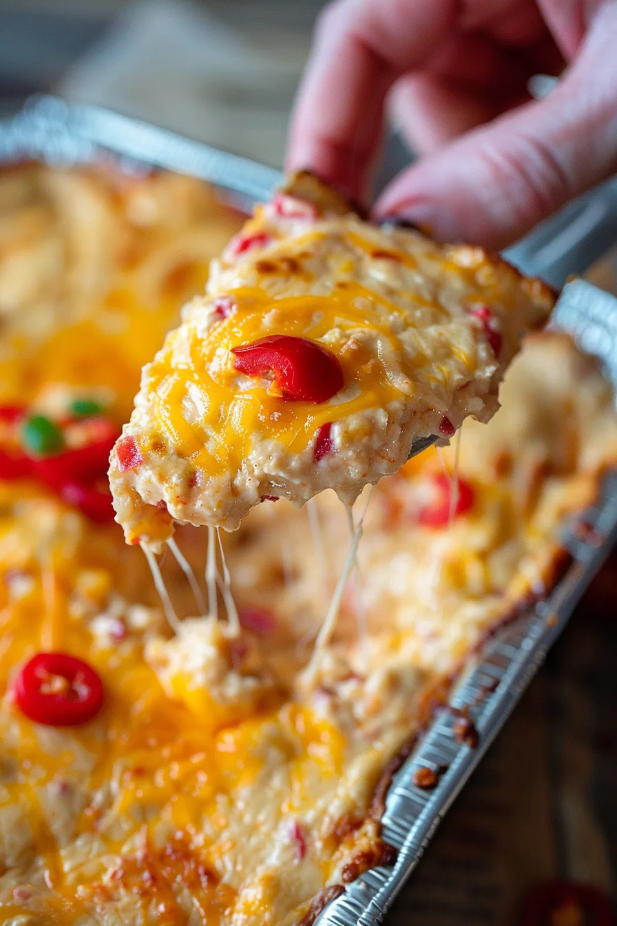 Cheesy Baked Pimento Dip
