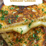 Cheesy Garlic Bread Grilled Cheese