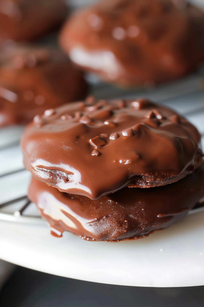 Chocolate Texas Sheet Cake Cookies