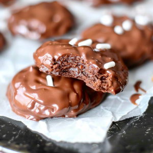 Chocolate Texas Sheet Cake Cookies