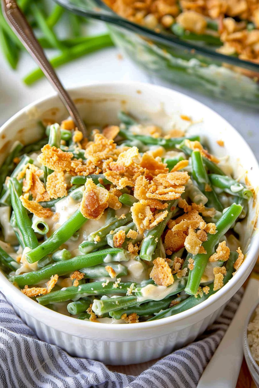 Homemade Green Bean Casserole