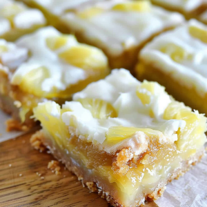 Classic Pineapple Bars Recipe