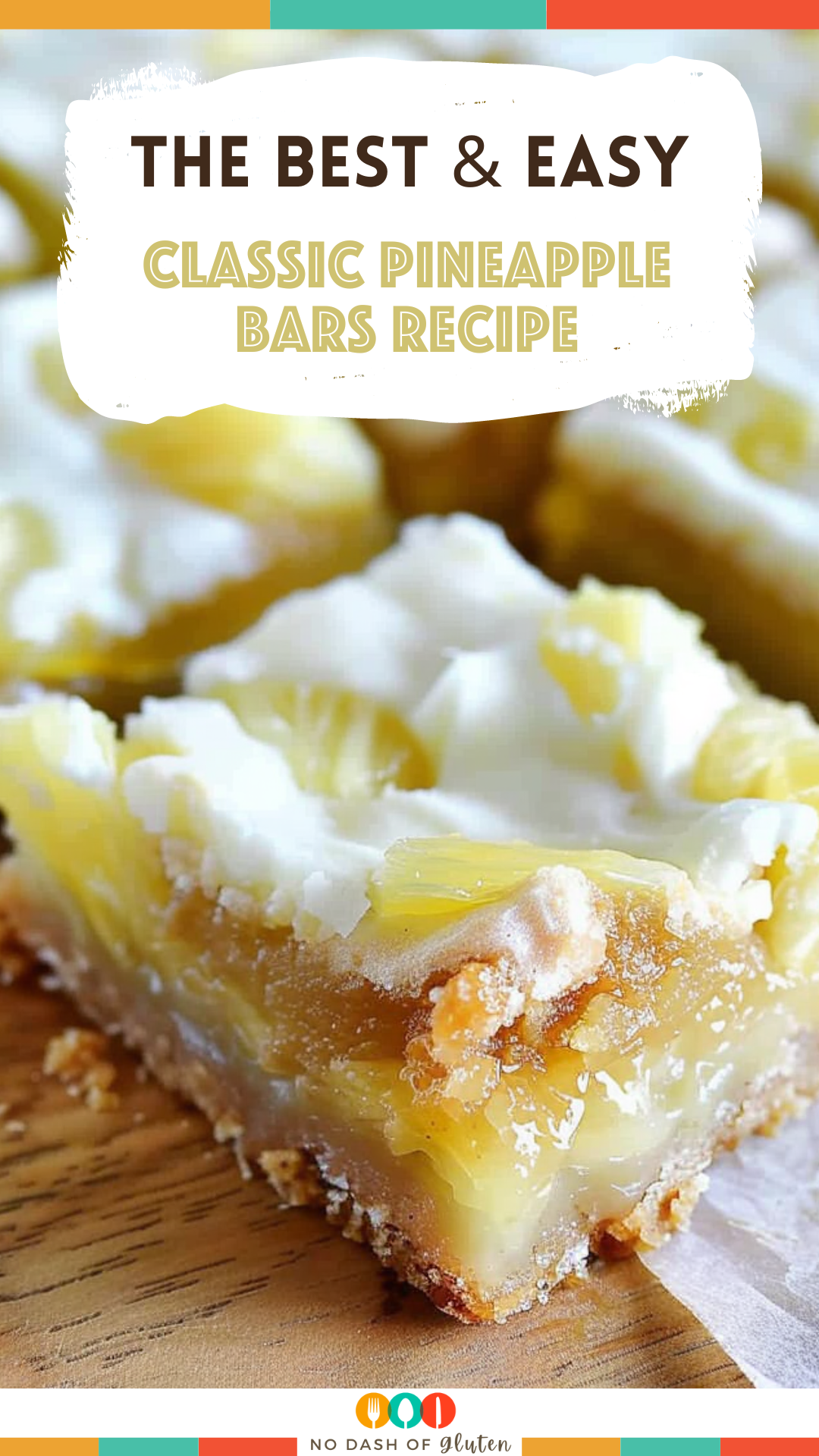 Classic Pineapple Bars Recipe
