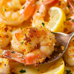 Easy Baked Butter Garlic Prawns