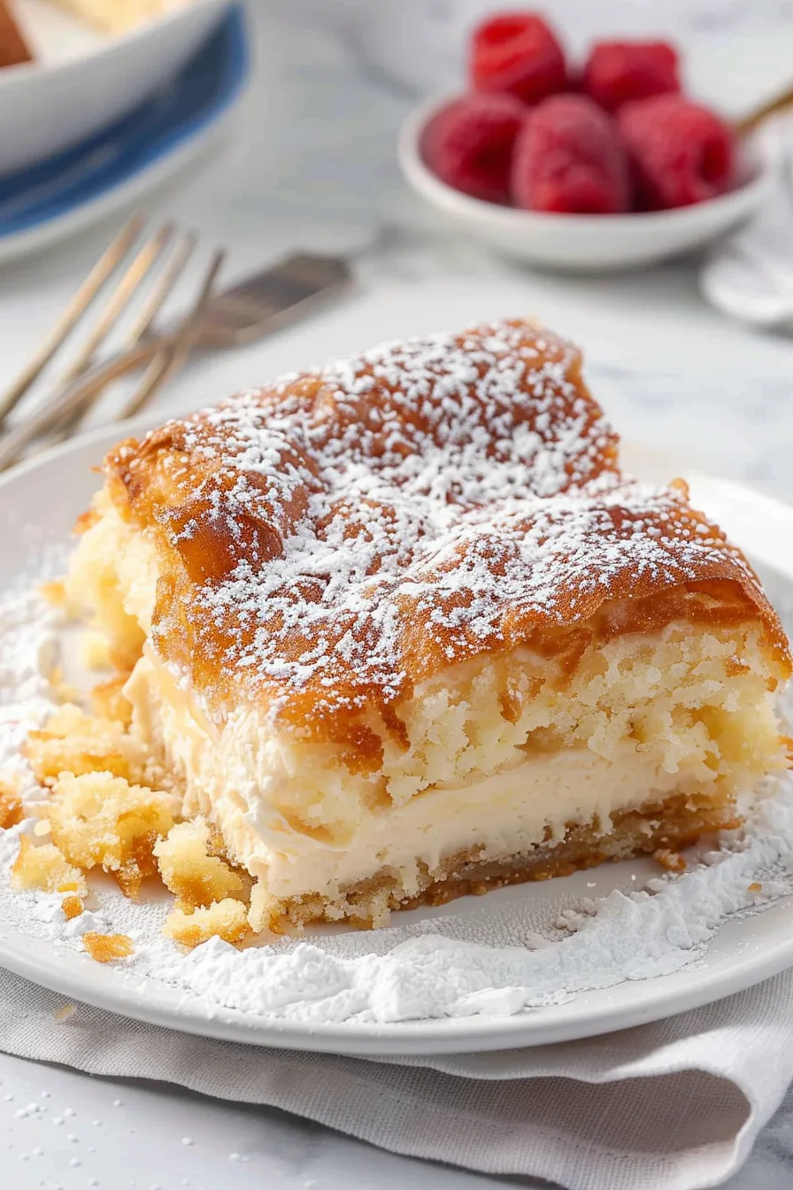 Easy Crescent Roll Cheesecake