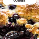 Easy Homemade Blueberry Cobbler