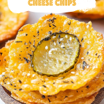 Easy Homemade Cheddar Cheese Chips