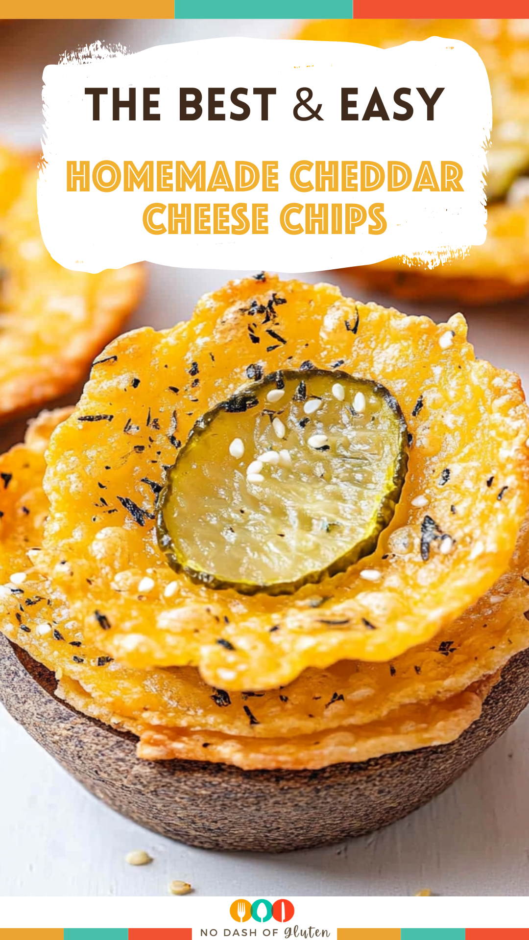 Easy Homemade Cheddar Cheese Chips