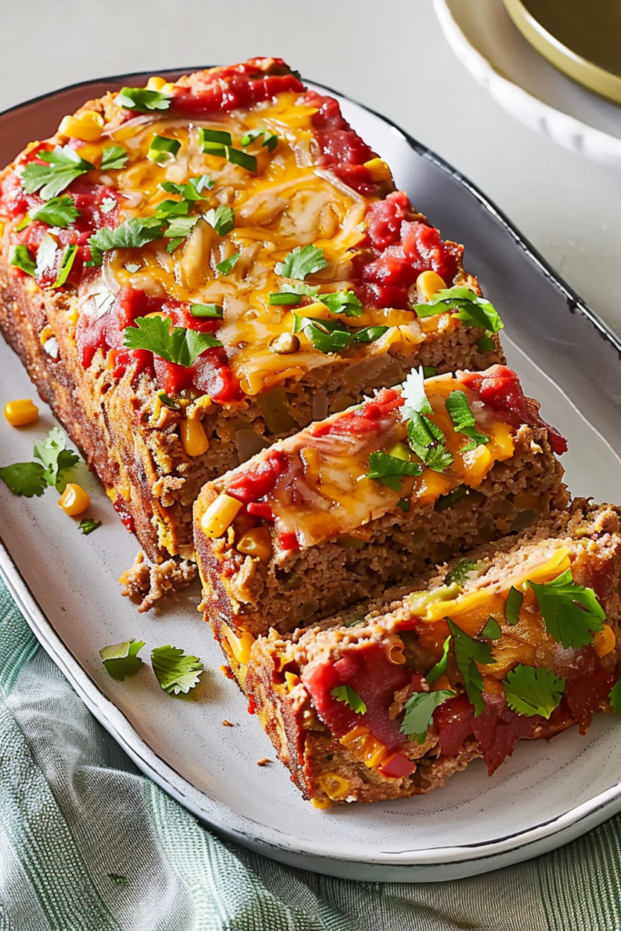 Easy Mexican Taco Meatloaf