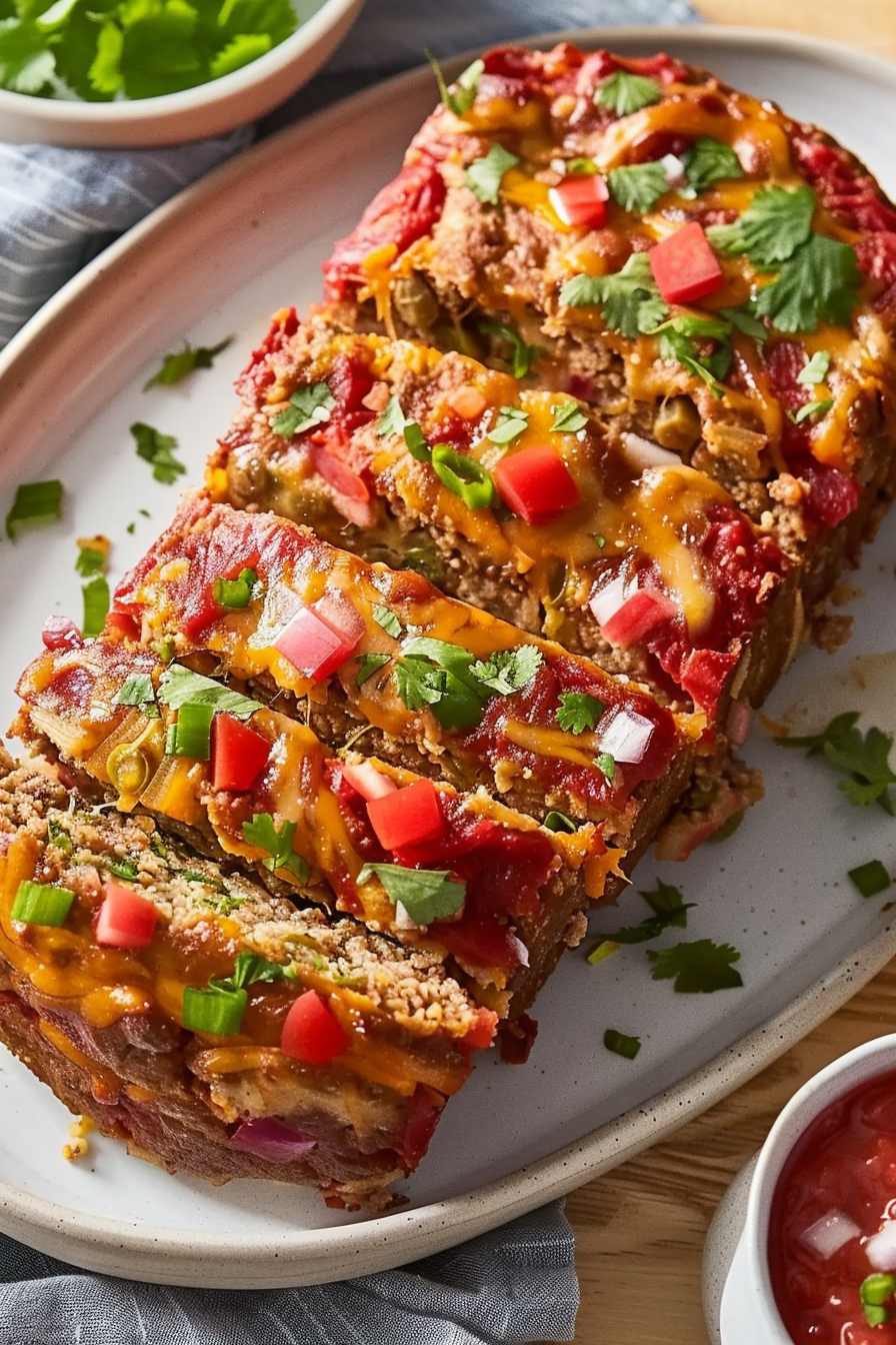 Easy Mexican Taco Meatloaf