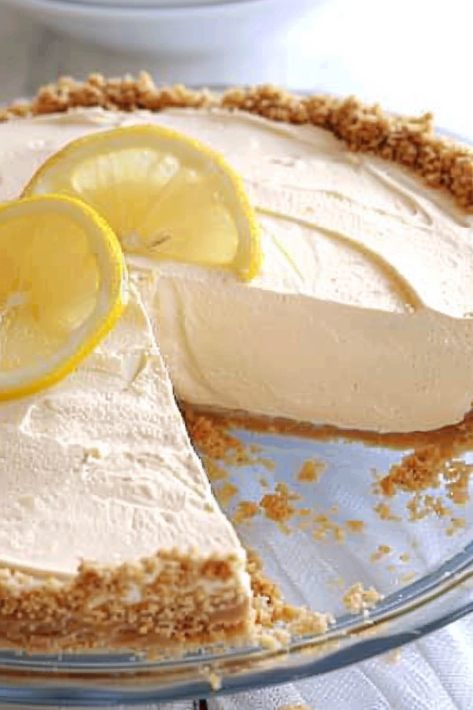 Easy No-Bake Lemonade Pie with Cream Cheese