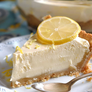 Easy No-Bake Lemonade Pie with Cream Cheese