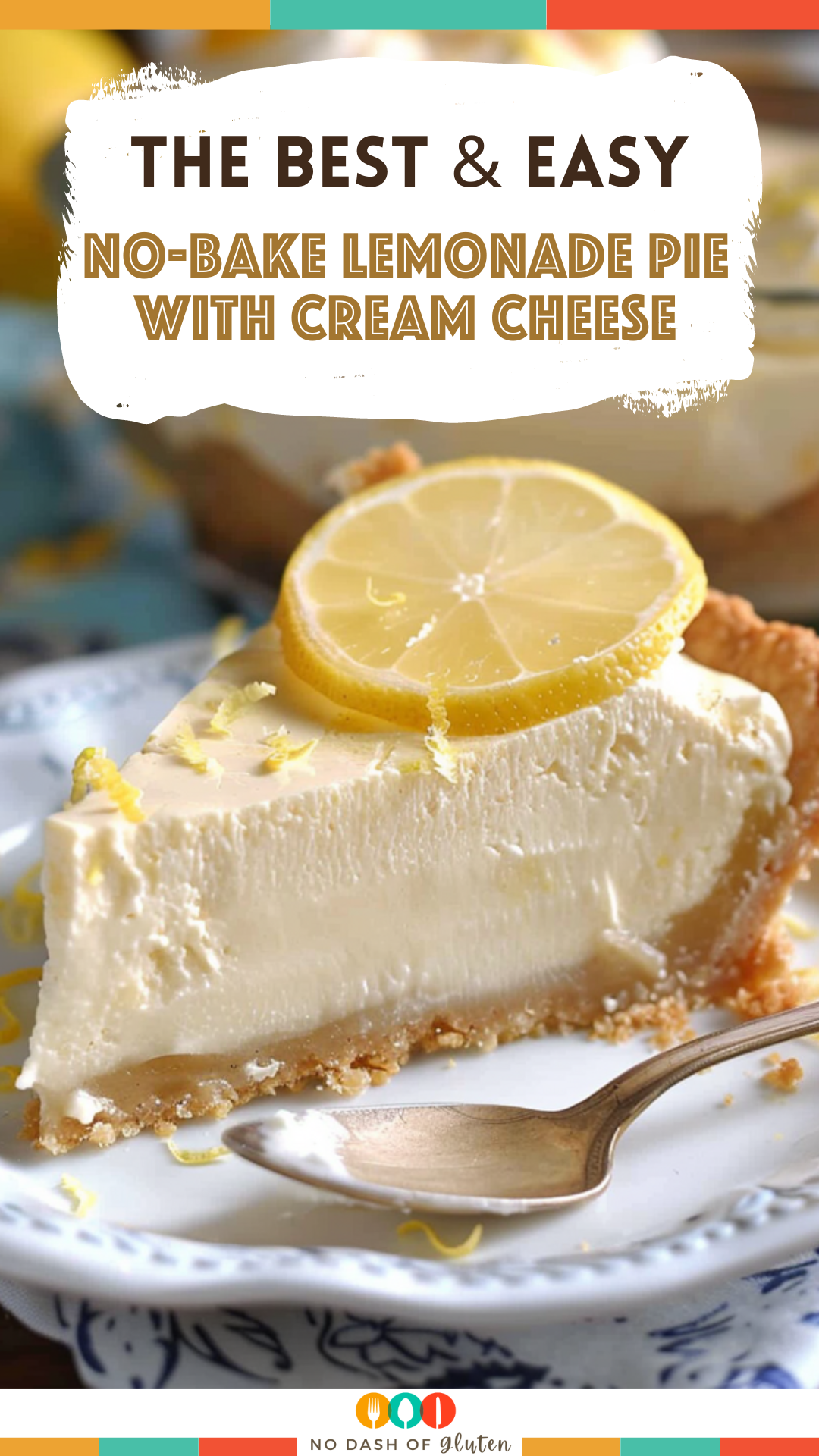 Easy No-Bake Lemonade Pie with Cream Cheese