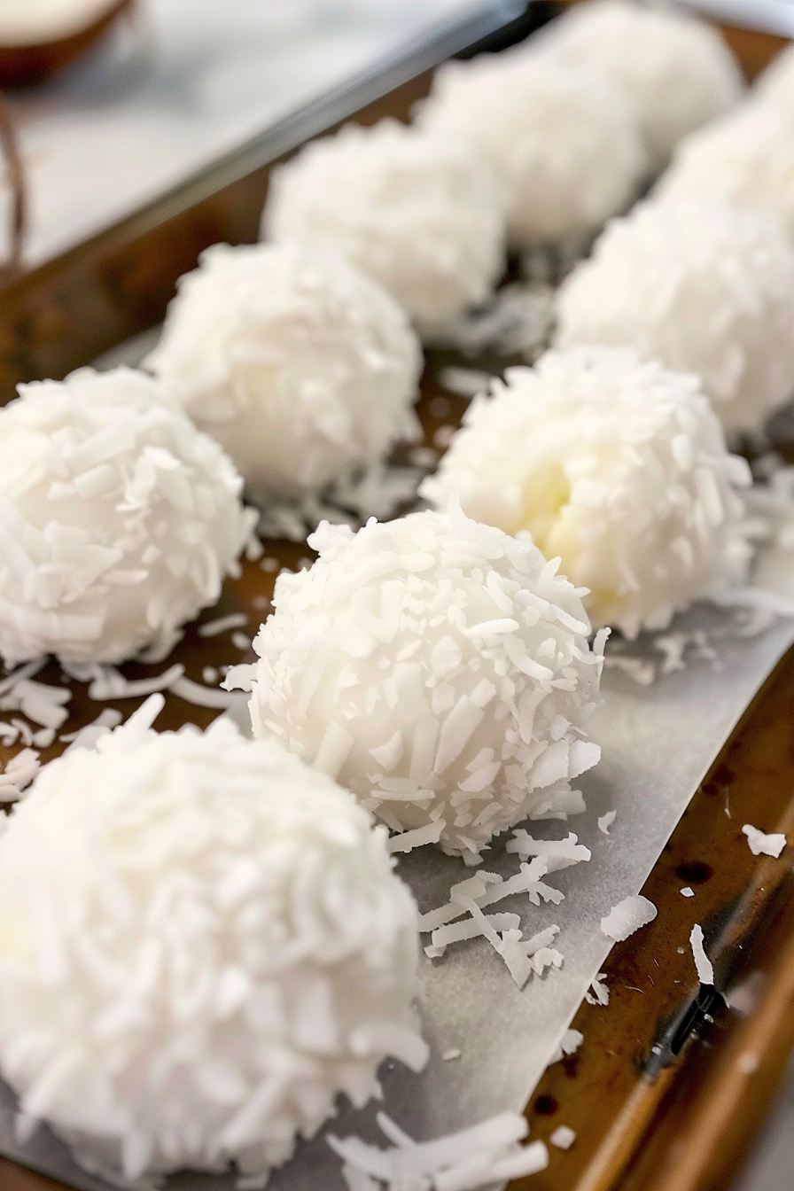 Easy Pineapple Coconut Snowballs