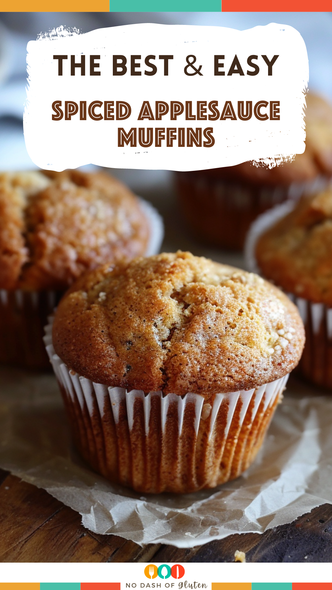 Easy Spiced Applesauce Muffins Recipe