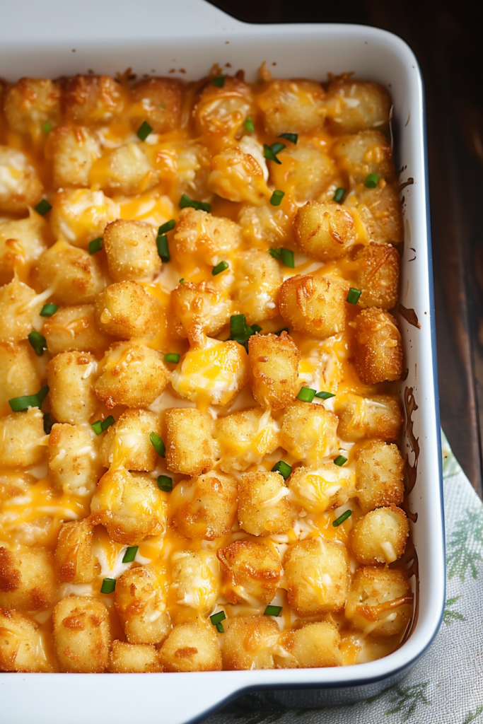 Easy Tater Tot Casserole