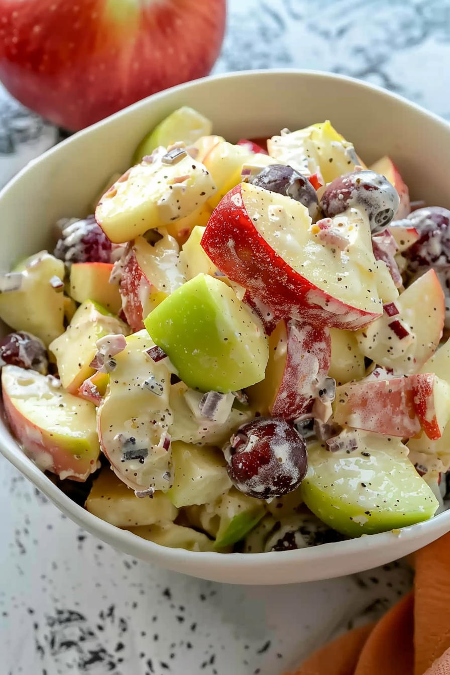 Fresh and Easy Apple Salad