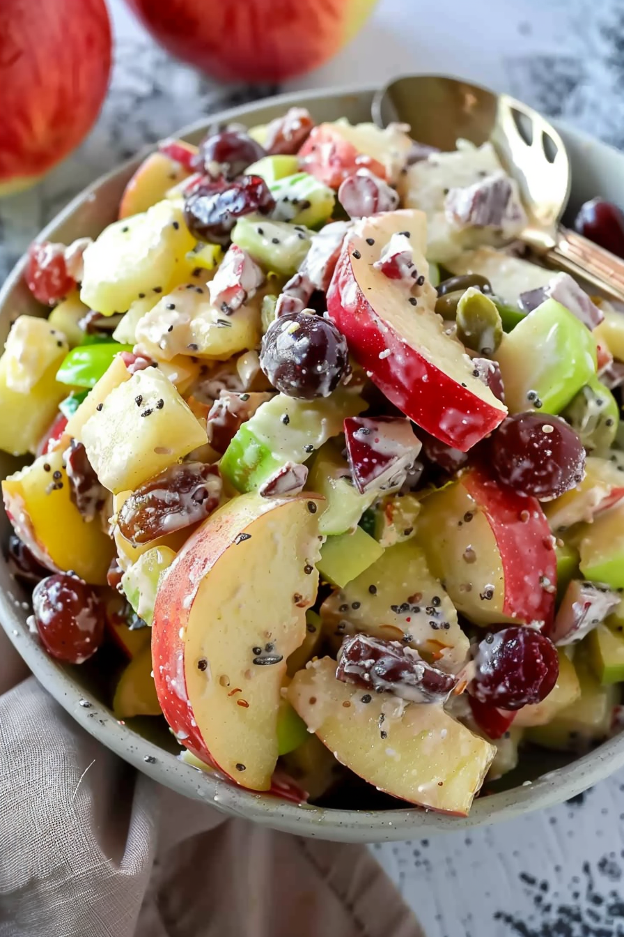 Fresh and Easy Apple Salad