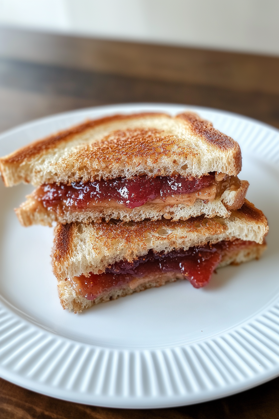 Homemade Fried Peanut Butter and Jelly