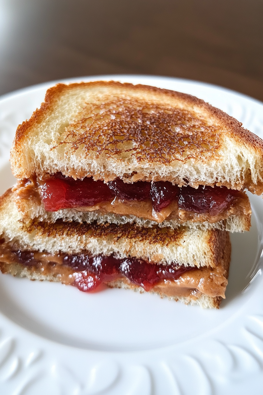 Homemade Fried Peanut Butter and Jelly