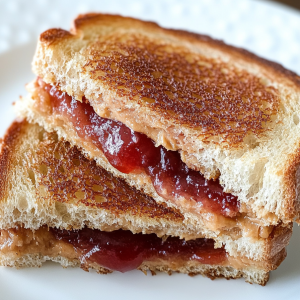 Homemade Fried Peanut Butter and Jelly