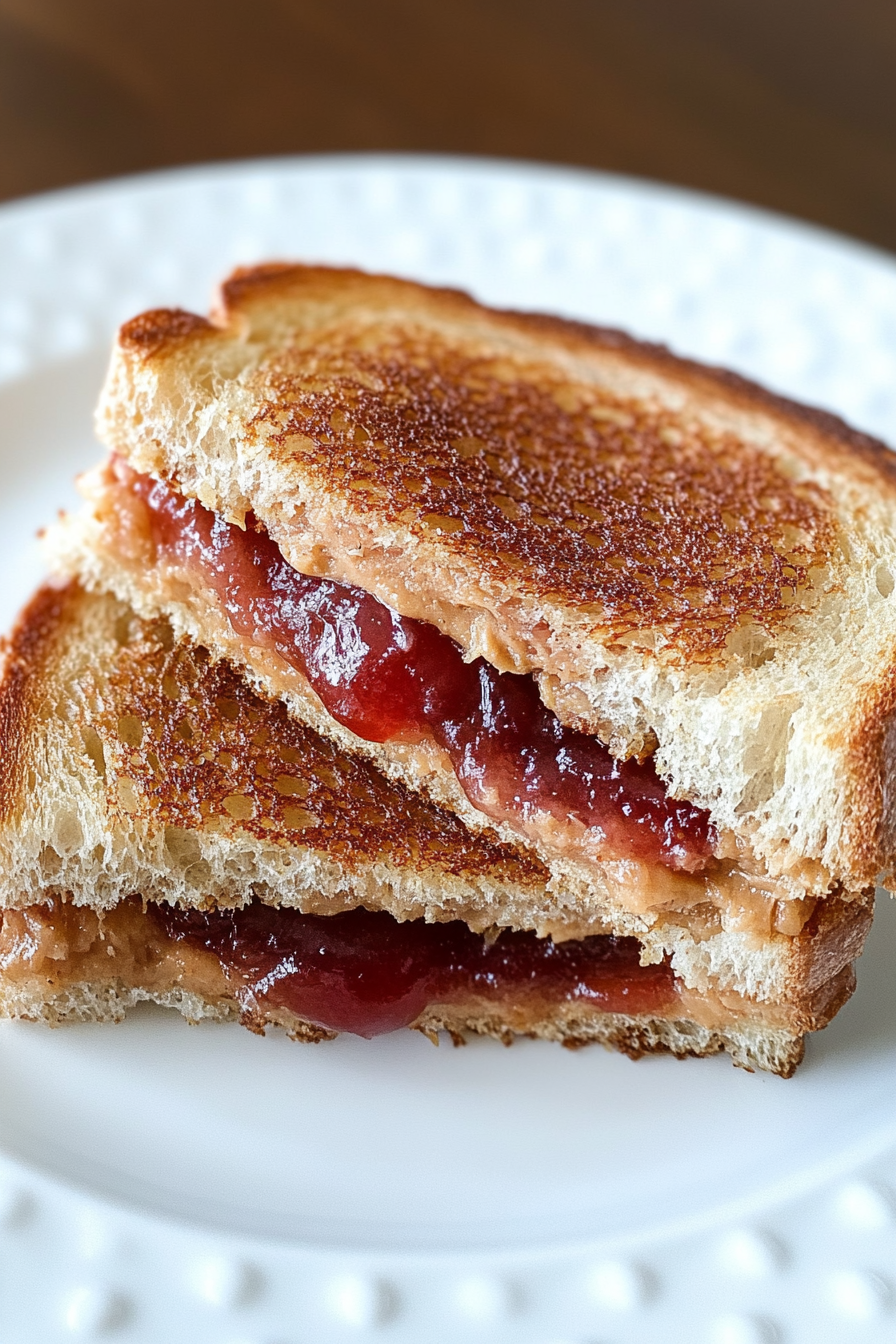 Homemade Fried Peanut Butter and Jelly