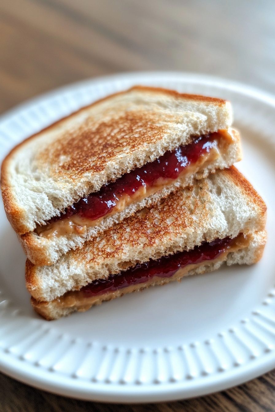 Homemade Fried Peanut Butter and Jelly