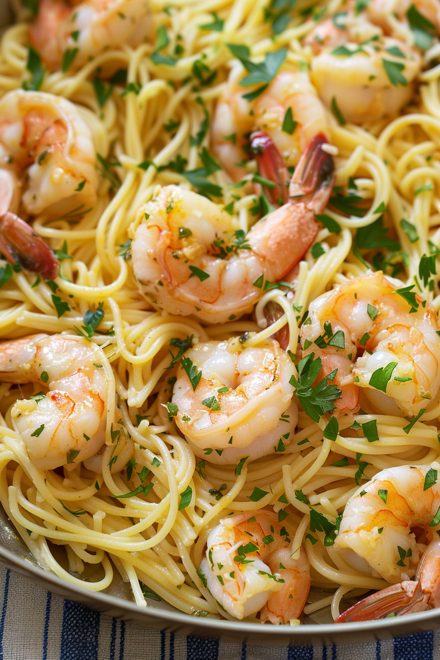 Garlic Shrimp Scampi Pasta