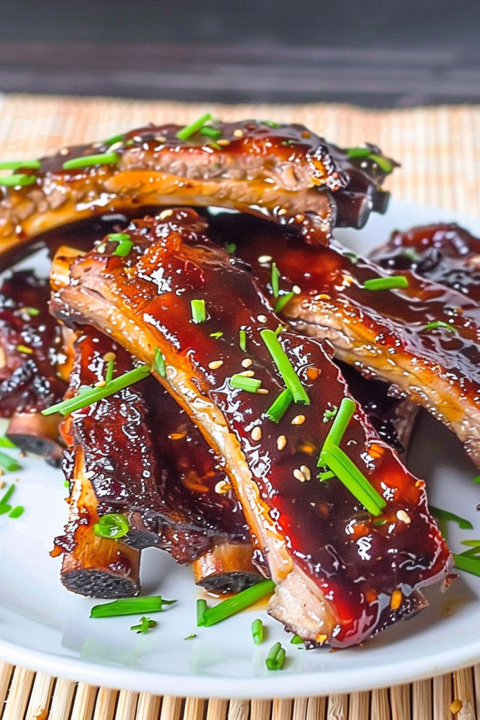 Homemade Honey Garlic Ribs