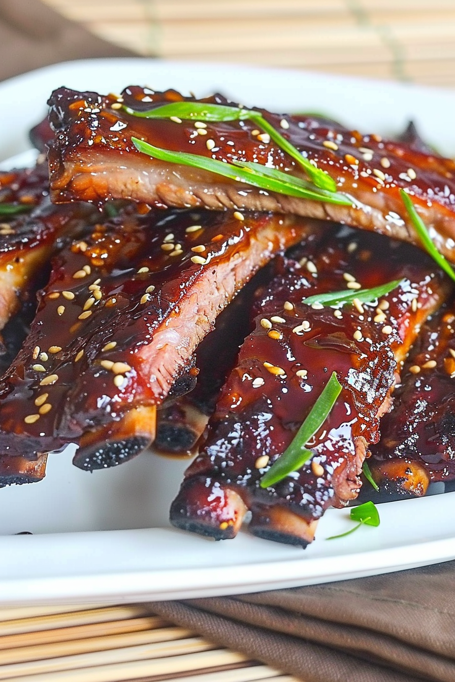 Homemade Honey Garlic Ribs