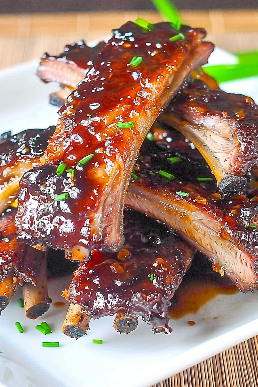 Homemade Honey Garlic Ribs