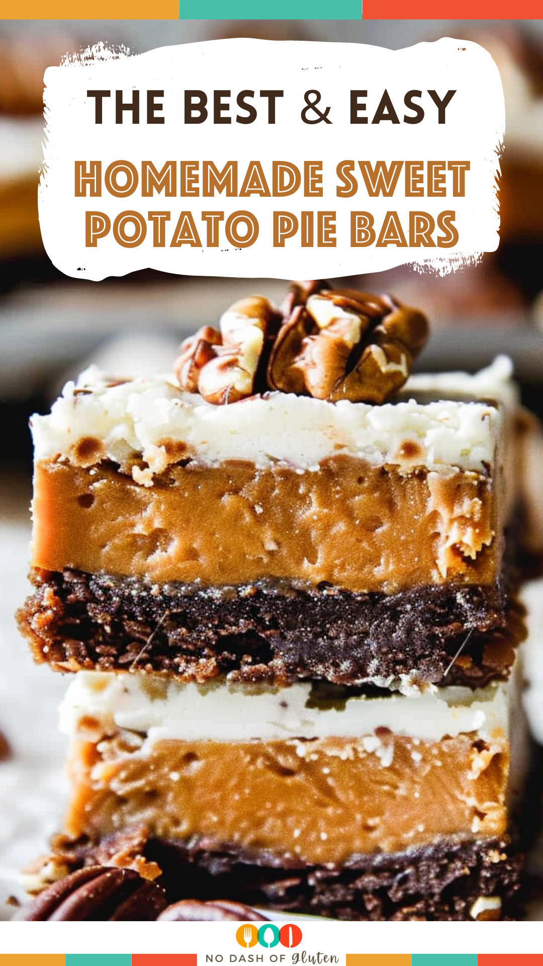 Homemade Sweet Potato Pie Bars