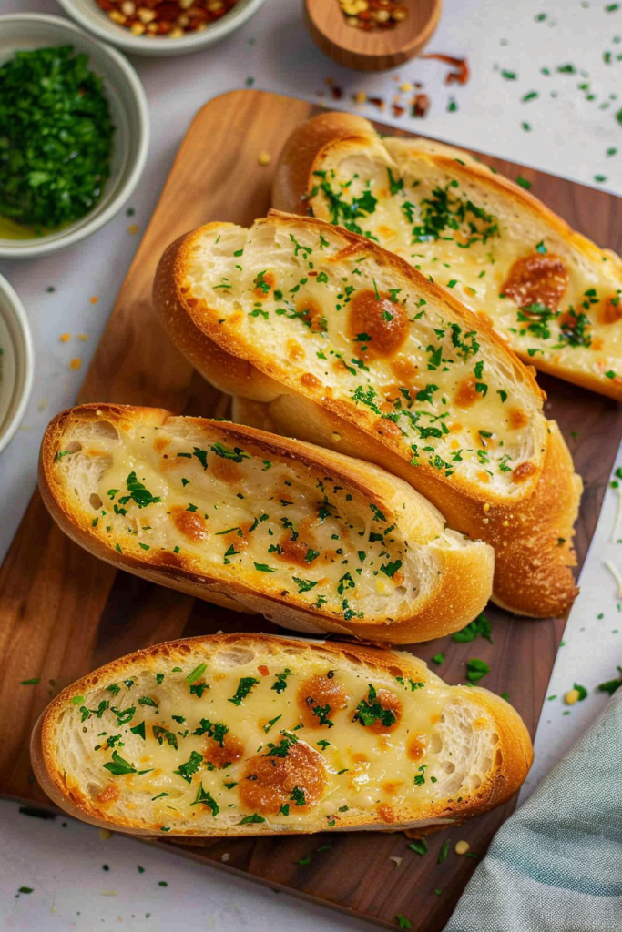 Quick and Easy Garlic Breadsticks