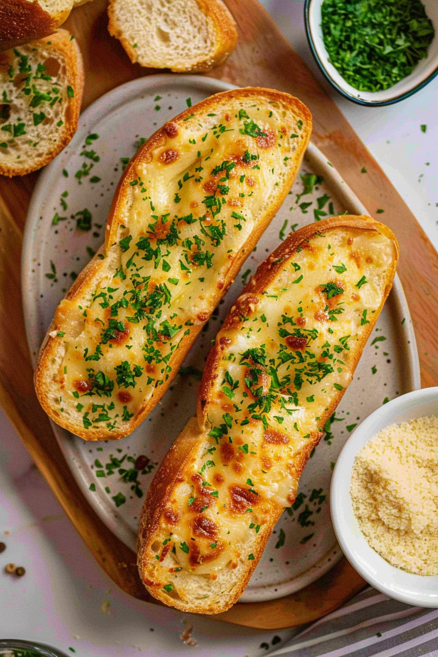 Quick and Easy Garlic Breadsticks