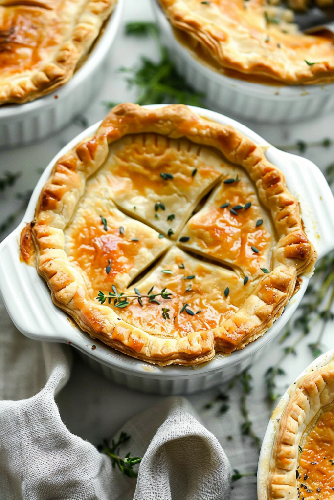 Homestyle Mini Chicken Pot Pies