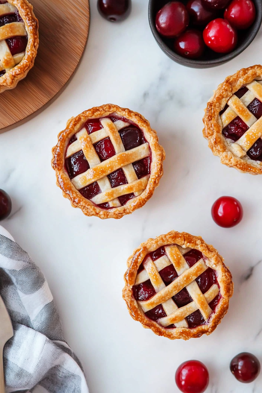 Perfect Little Cherry Pies